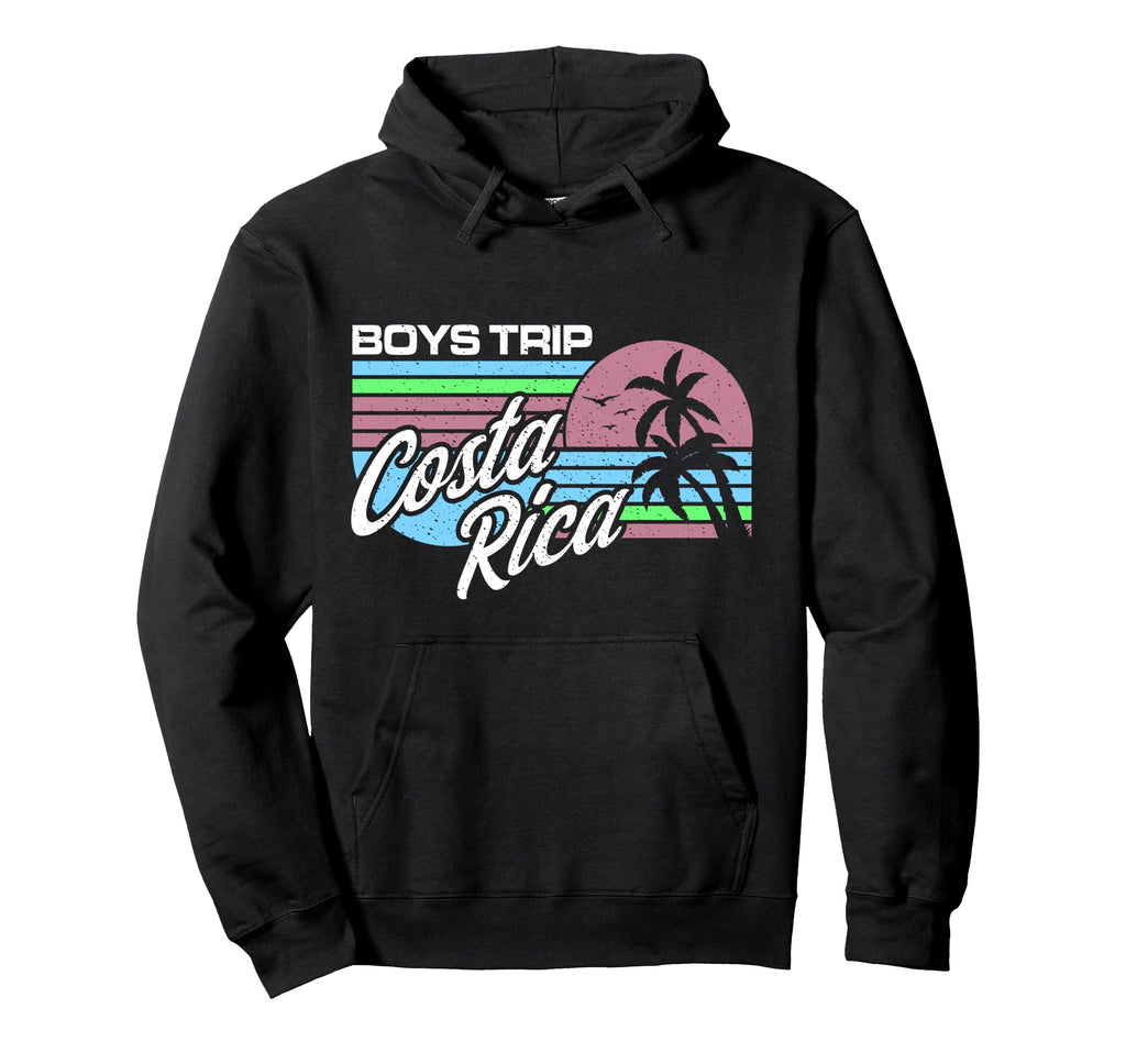 Costa Rica Matching Guys Trip Hoodie - Aesthetic Graphic Men Women - T-Shirt, Sweatshirt, Hoodie