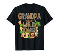 Grandpa Wild One Safari Jungle 1St T-Shirt - Trendy Graphic for Adults - T-Shirt, Sweatshirt, Hoodie