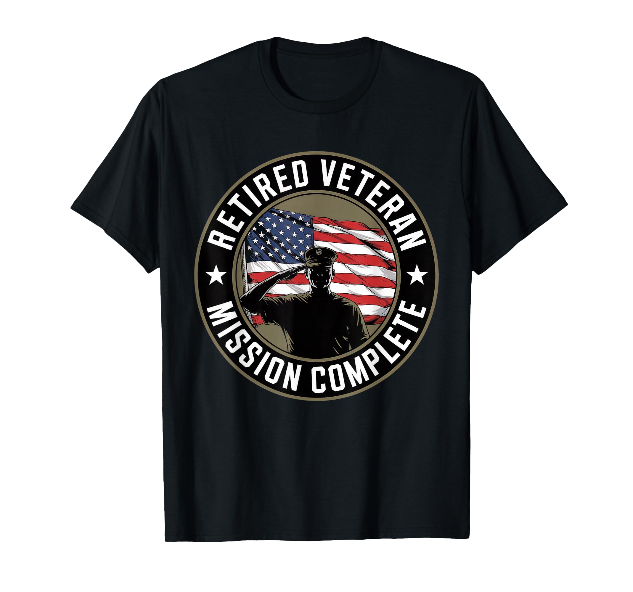 Patriotic Retired Veteran Day Proud T-Shirt - Novelty Apparel for Adults - T-Shirt, Sweatshirt, Hoodie