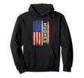 Hughes Last Name Hughes Name American Hoodie - Custom Art Print for Adults - T-Shirt, Sweatshirt, Hoodie