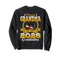 Proud Grandma Two 2026 Graduates Sweatshirt - Trendy Graphic for Adults - T-Shirt, Sweatshirt, Hoodie