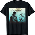 Funny Darth Vader and Boba Fett Comic - Adult & Kids T-Shirts, Sweatshirts & Hoodies apparel design preview 1