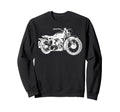 Motorcycling Biker Motorcycle Ride Sweatshirt - Minimalist Print Unisex - T-Shirt, Sweatshirt, Hoodie
