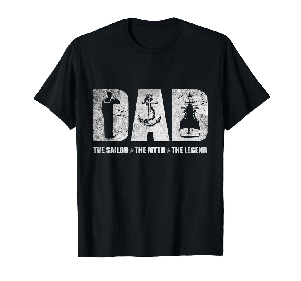 Sailor Myth Legend Father Mens T-Shirt - Minimalist Print for Adults - T-Shirt, Sweatshirt, Hoodie