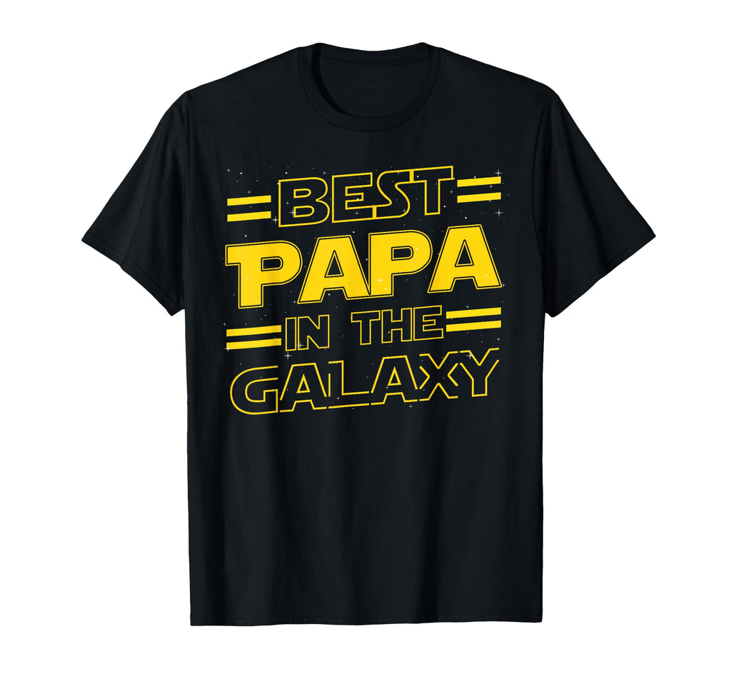 Best Papa Galaxy Funny Fathers Day Gift T-Shirt - Novelty Apparel Men Women - T-Shirt, Sweatshirt, Hoodie