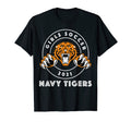 Navy Tigers Soccer Team Players Gear T-Shirt - Fun Novelty Design Unisex - T-Shirt, Sweatshirt, Hoodie