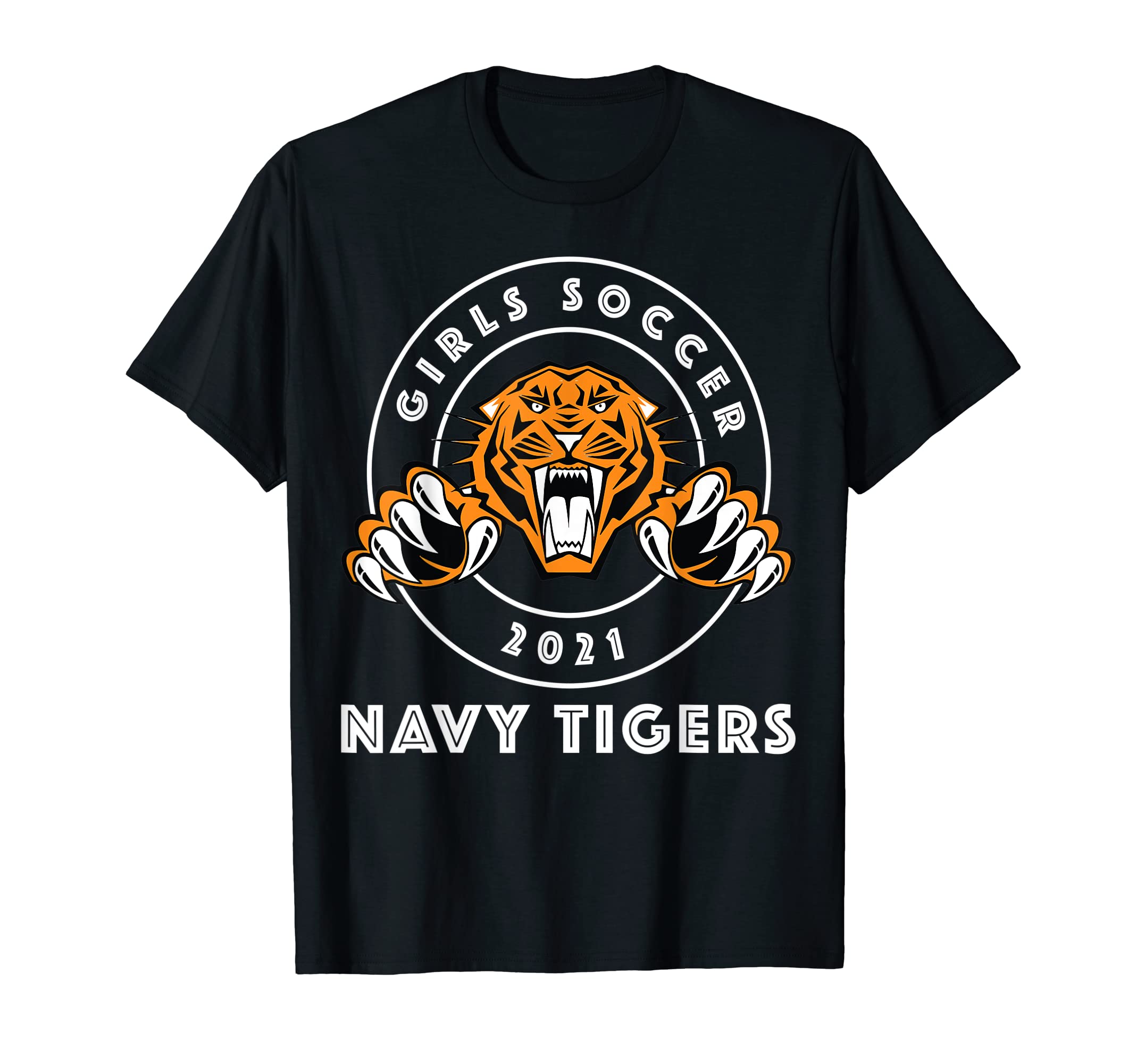 Navy Tigers Soccer Team Players Gear T-Shirt - Fun Novelty Design Unisex - T-Shirt, Sweatshirt, Hoodie