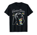 Mama Bear Autism Awareness Autistic T-Shirt - Minimalist Print Unisex - T-Shirt, Sweatshirt, Hoodie