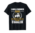 Great Farmer Dad Gift Tractor Farm T-Shirt - Minimalist Print for Adults - T-Shirt, Sweatshirt, Hoodie
