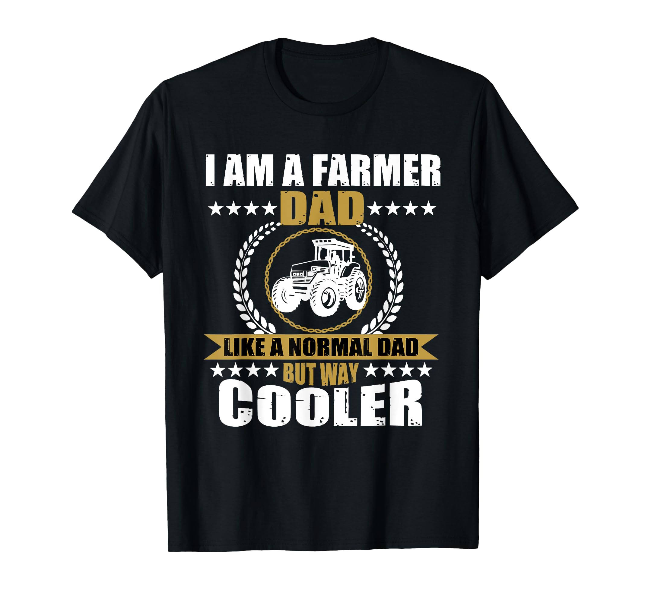 Great Farmer Dad Gift Tractor Farm T-Shirt - Minimalist Print for Adults - T-Shirt, Sweatshirt, Hoodie