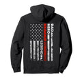 Dad Hero Drummer Legend Drum Sticks American Hoodie - Graphic Print Unisex - T-Shirt, Sweatshirt, Hoodie