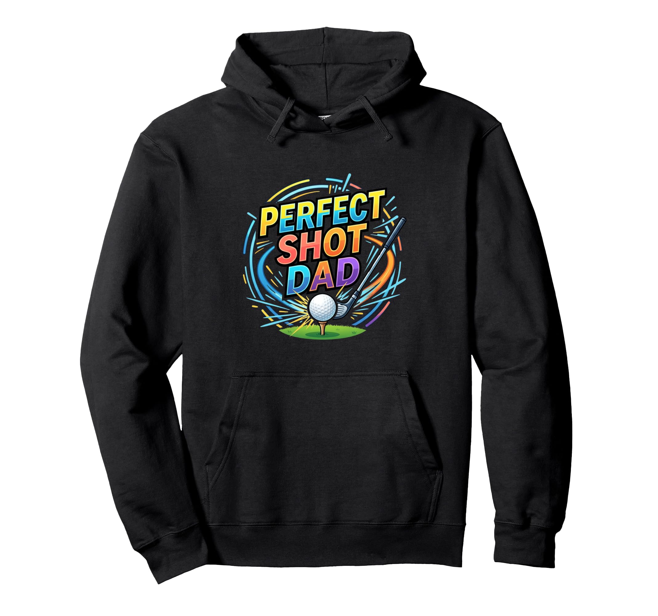 Shot Dad Golf Player Lifestyle Hoodie - Novelty Apparel Unisex - T-Shirt, Sweatshirt, Hoodie