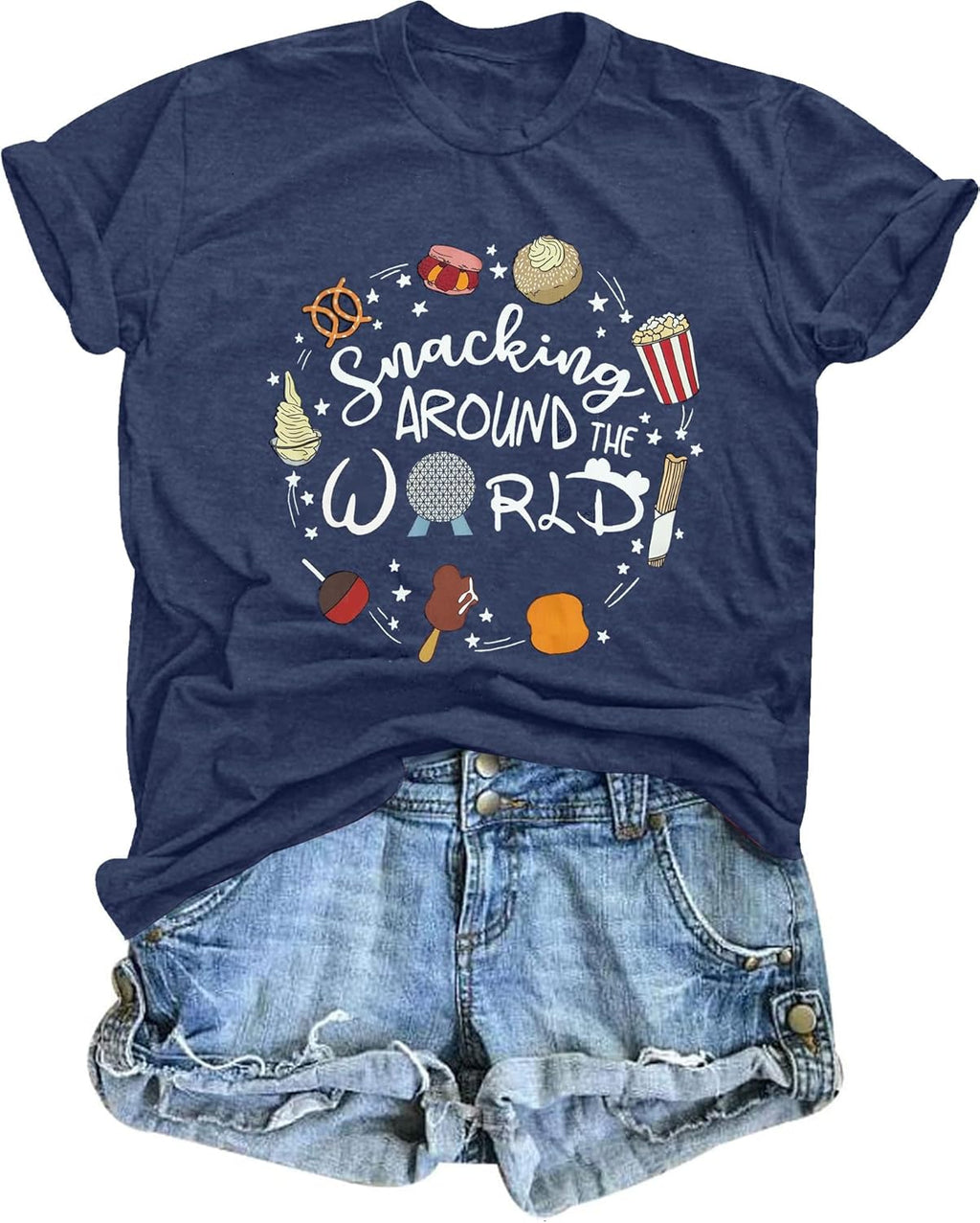 Magical for Women: I'm Here The Snacks Magic Kingdom - Adult & Kids T-Shirts, Sweatshirts & Hoodies apparel design preview 1