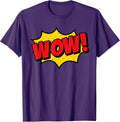 WOW! Comic Book Cartoon Speech Bubble Funny Pop Art - Adult & Kids T-Shirts, Sweatshirts & Hoodies apparel design preview 1