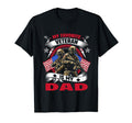 Veteran Dad Usa Flag 4Th July T-Shirt - Novelty Apparel for Adults - T-Shirt, Sweatshirt, Hoodie