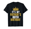Its My Fathers 80Th Birthday 80 Years T-Shirt - Trendy Graphic Men Women - T-Shirt, Sweatshirt, Hoodie
