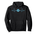 Soccer Heartbeat Soccer Lover Fans Hoodie - Streetwear Style for Adults - T-Shirt, Sweatshirt, Hoodie