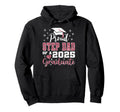 Proud Step Dad 2025 College Graduate Hoodie - Custom Art Print Unisex - T-Shirt, Sweatshirt, Hoodie