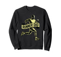 Runner Dad Running Lover Sports Sweatshirt - Minimalist Print for Adults - T-Shirt, Sweatshirt, Hoodie