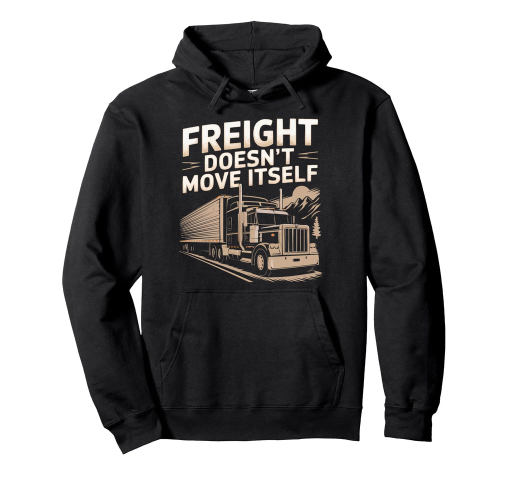 Long Haul Trucker Truck Driver Proud Hoodie - Unique Graphic Unisex - T-Shirt, Sweatshirt, Hoodie