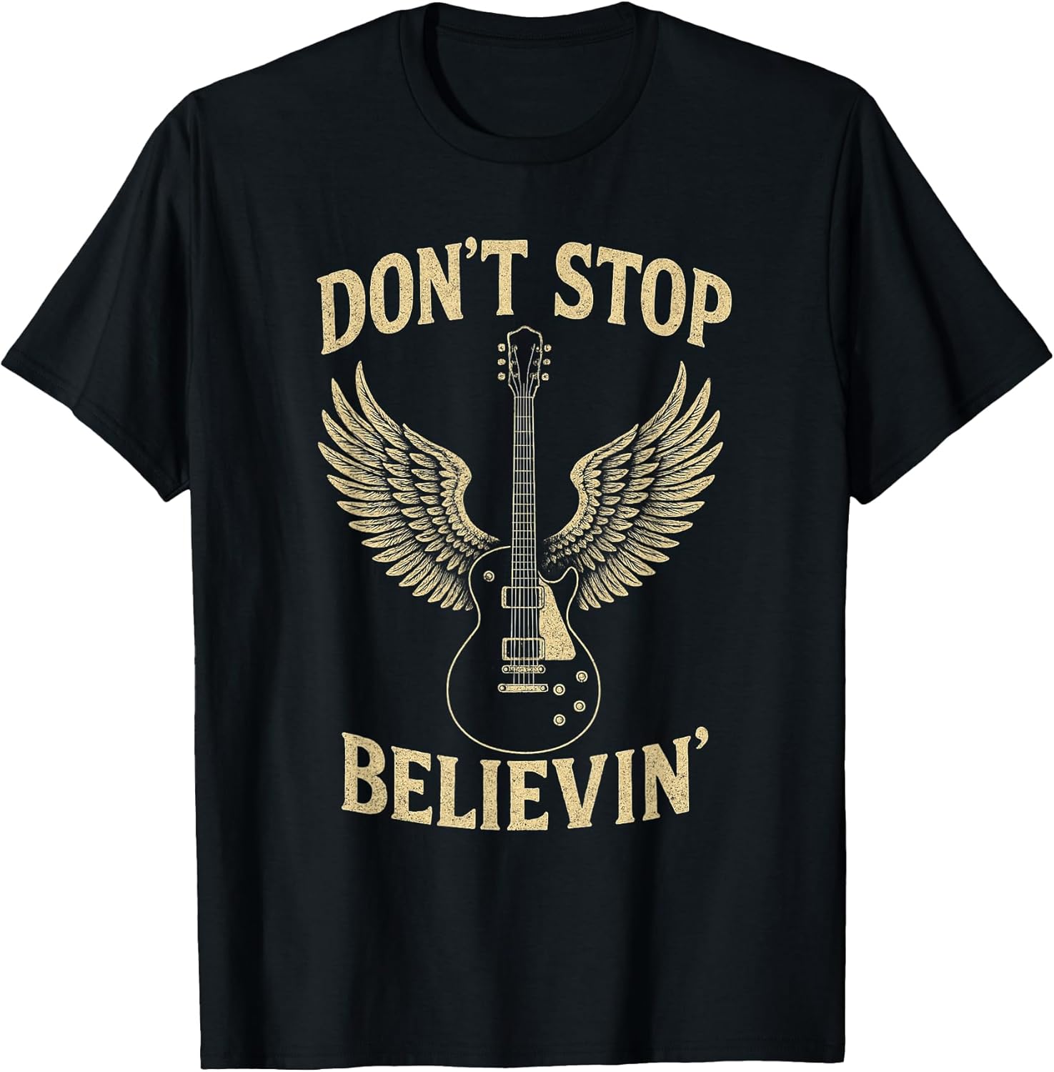 Don't Stop Believing 80s 90s Classic Rock Graphic - Adult & Kids T-Shirts, Sweatshirts & Hoodies apparel design preview 1