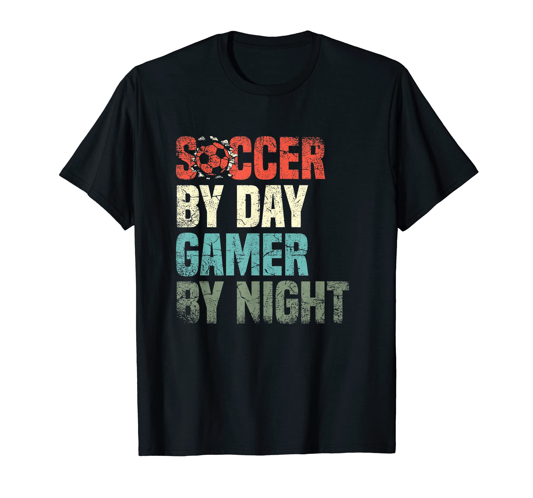 Funny Soccer Day Gamer Night Gamer T-Shirt - Aesthetic Graphic Men Women - T-Shirt, Sweatshirt, Hoodie