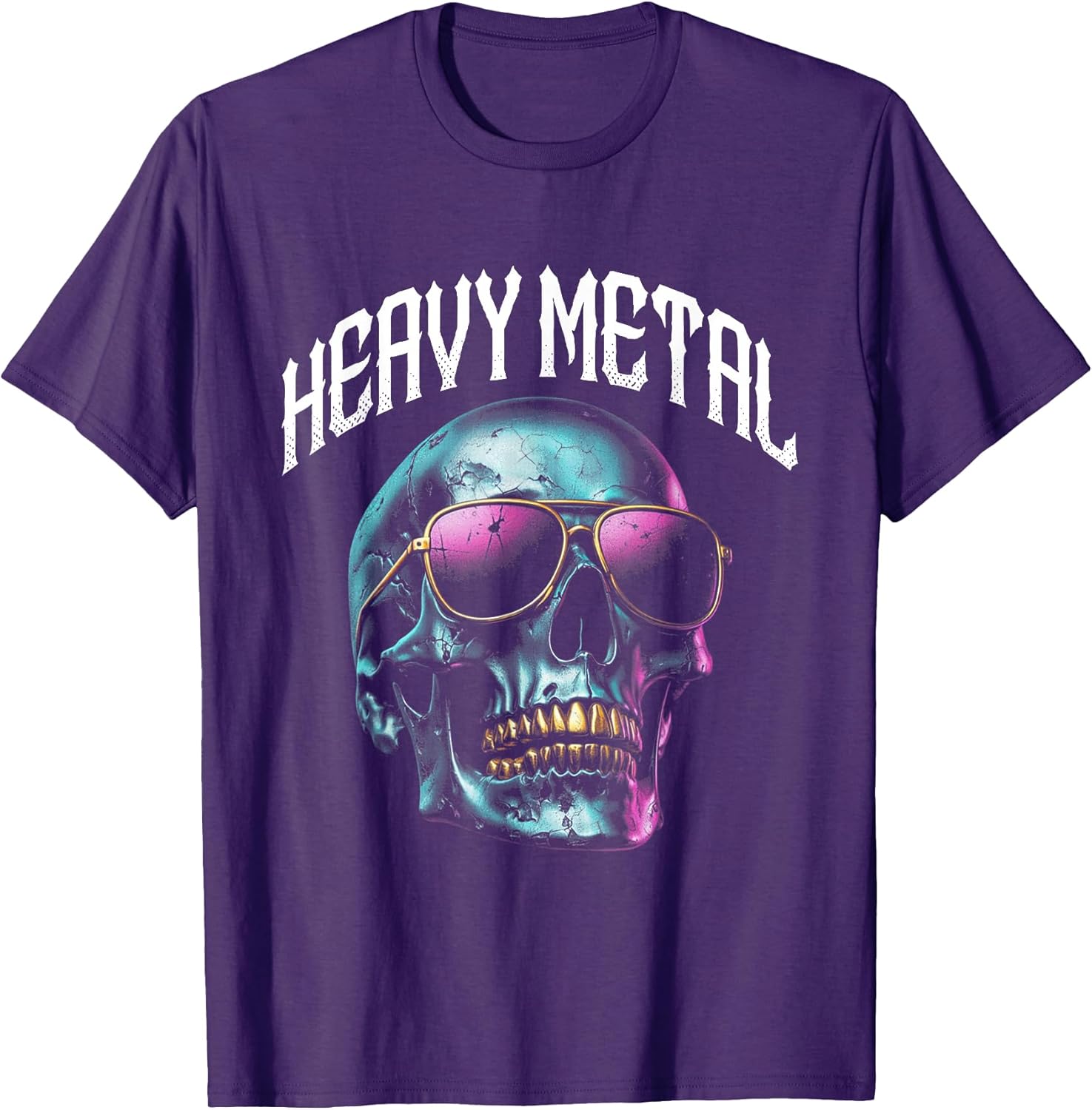 Retro Heavy Metal Music Apparel Gifts - Adult & Kids T-Shirts, Sweatshirts & Hoodies apparel design preview 1