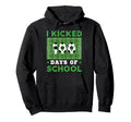 I Kicked 100 Days School Soccer 100Th Hoodie - Streetwear Style for Adults - T-Shirt, Sweatshirt, Hoodie