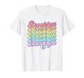 Nba Brooklyn Nets Pastel Rainbow Pride T-Shirt - Unique Graphic Unisex - T-Shirt, Sweatshirt, Hoodie