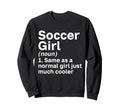 Soccer Like Normal Just Much Sweatshirt - Aesthetic Graphic Men Women - T-Shirt, Sweatshirt, Hoodie