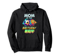 Mom Birthday Basketball Soccer Hoodie - Custom Art Print for Adults - T-Shirt, Sweatshirt, Hoodie