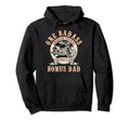 Fathers Day Stepdad One Badass Bonus Dad Hoodie - Graphic Print Unisex - T-Shirt, Sweatshirt, Hoodie