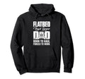 Flatbed Truck Driver Dad Born To Haul Hoodie - Aesthetic Graphic Unisex - T-Shirt, Sweatshirt, Hoodie