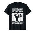 Funny Saxophone Dad Jazz Music T-Shirt - Fun Novelty Design for Adults - T-Shirt, Sweatshirt, Hoodie