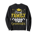 Proud Family Two 2026 Graduates Sweatshirt - Aesthetic Graphic Unisex - T-Shirt, Sweatshirt, Hoodie