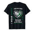 Cp Dad I Wear Green Fighter Son T-Shirt - Custom Art Print for Adults - T-Shirt, Sweatshirt, Hoodie