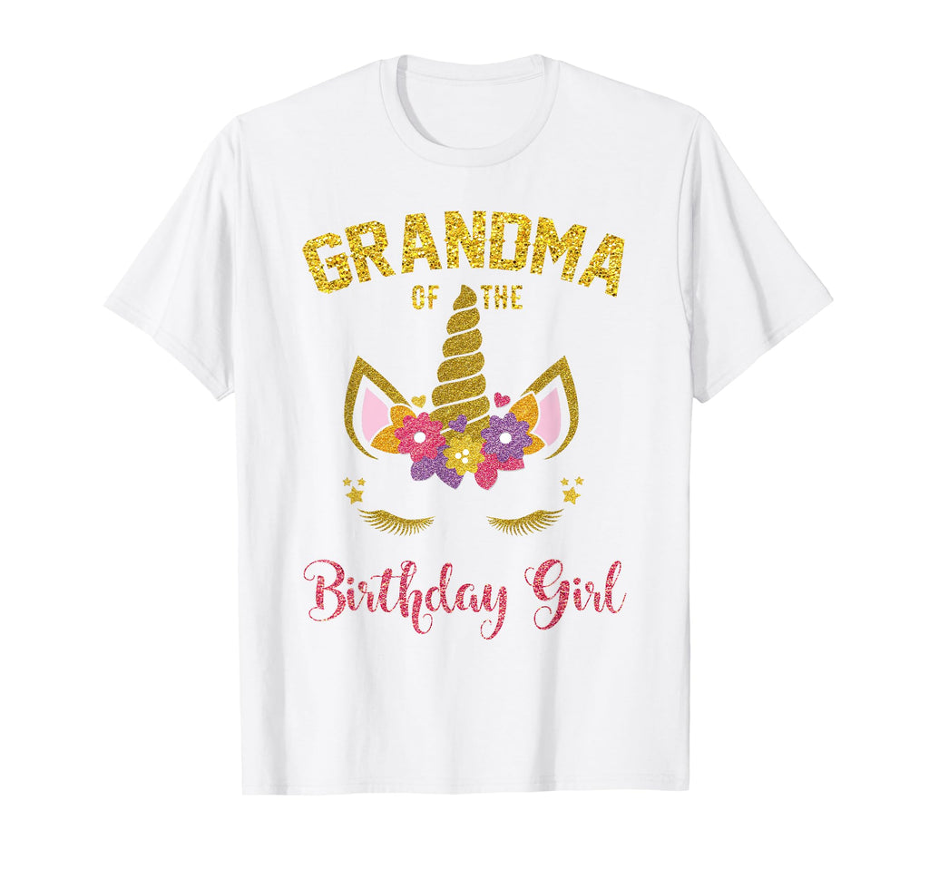 Grandma Birthday Unicorn Outfit T-Shirt - Unique Graphic for Adults - T-Shirt, Sweatshirt, Hoodie