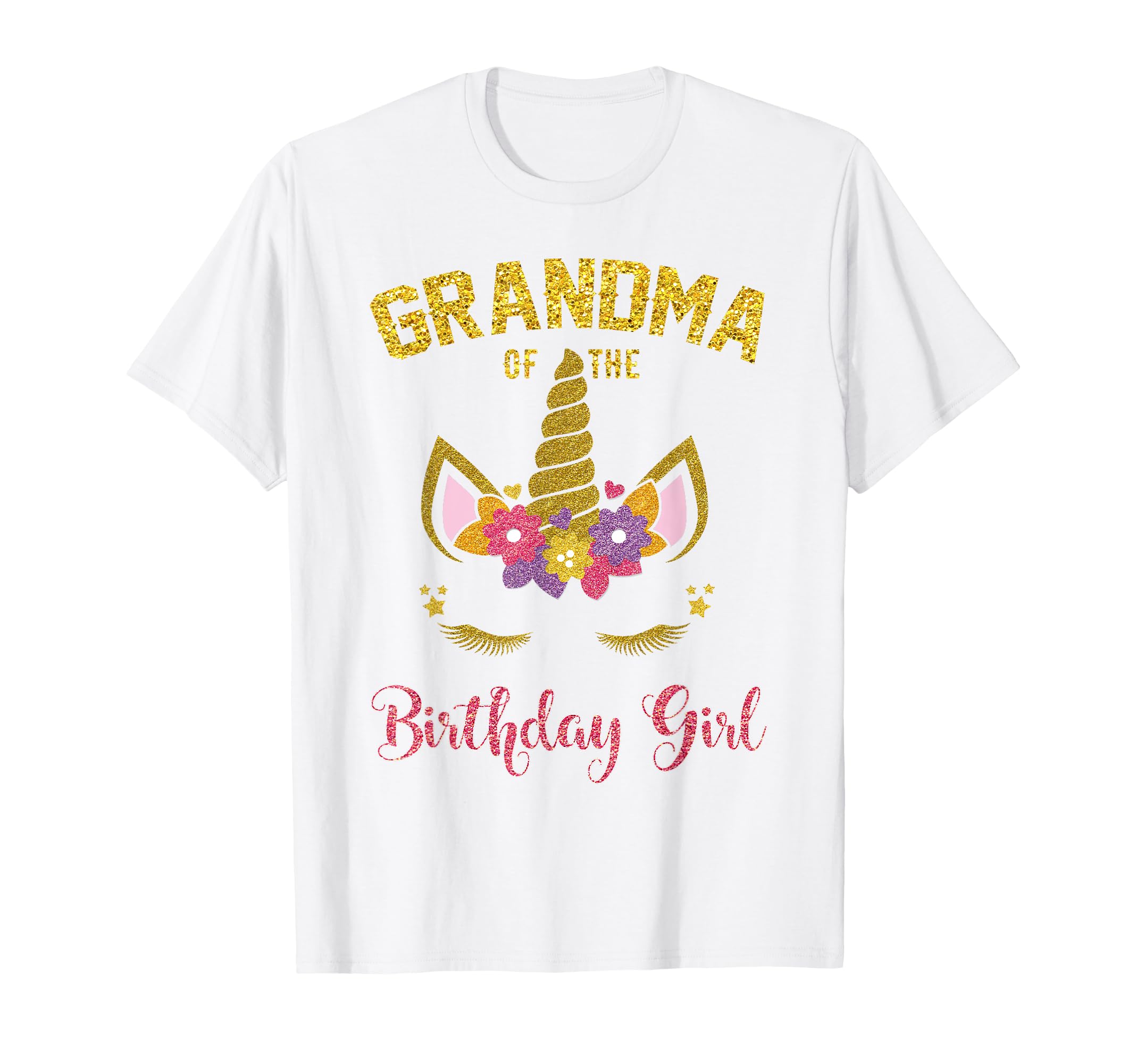 Grandma Birthday Unicorn Outfit T-Shirt - Unique Graphic for Adults - T-Shirt, Sweatshirt, Hoodie