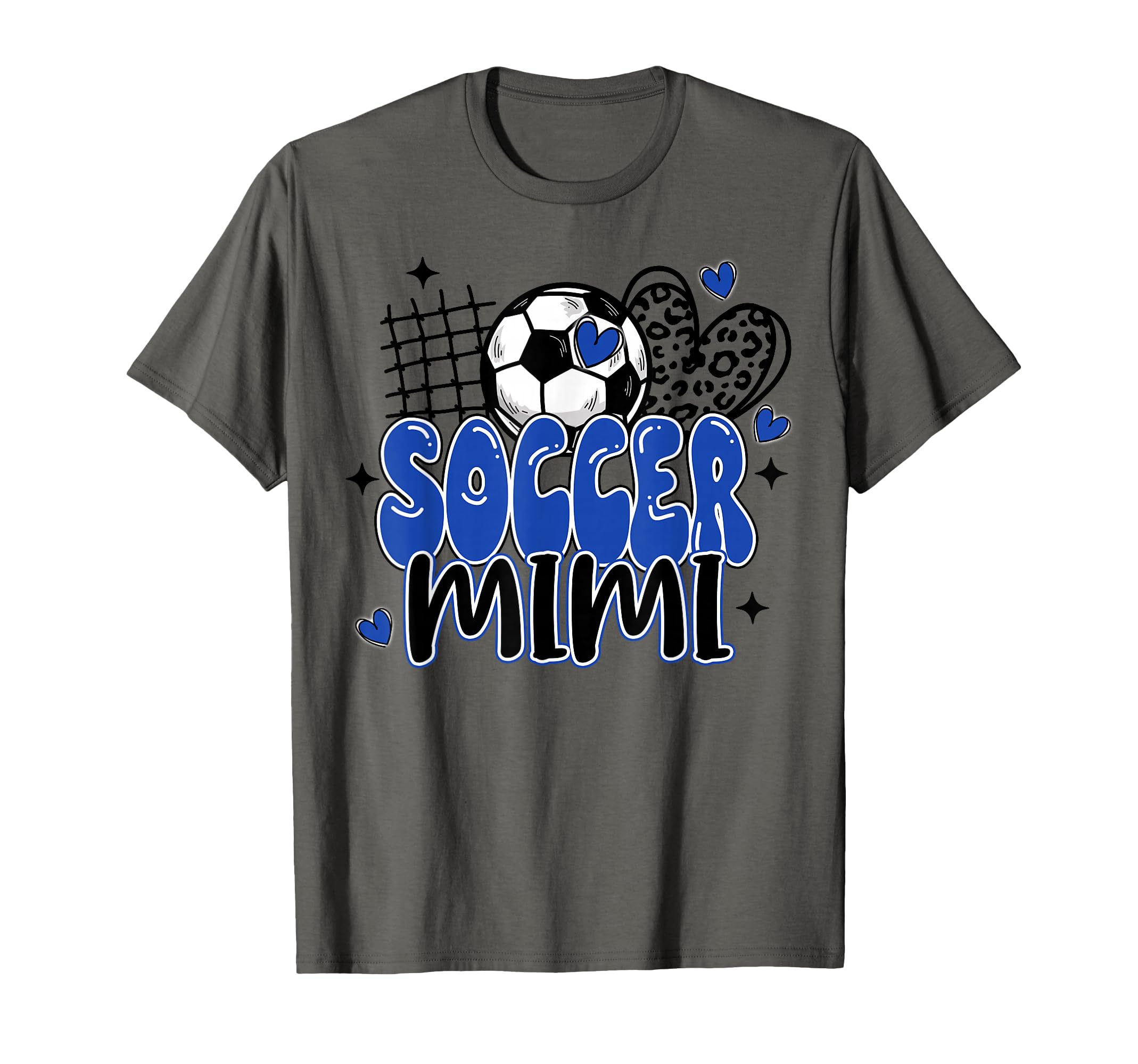 Soccer Mimi Leopard Funny Soccer T-Shirt - Aesthetic Graphic for Adults - T-Shirt, Sweatshirt, Hoodie