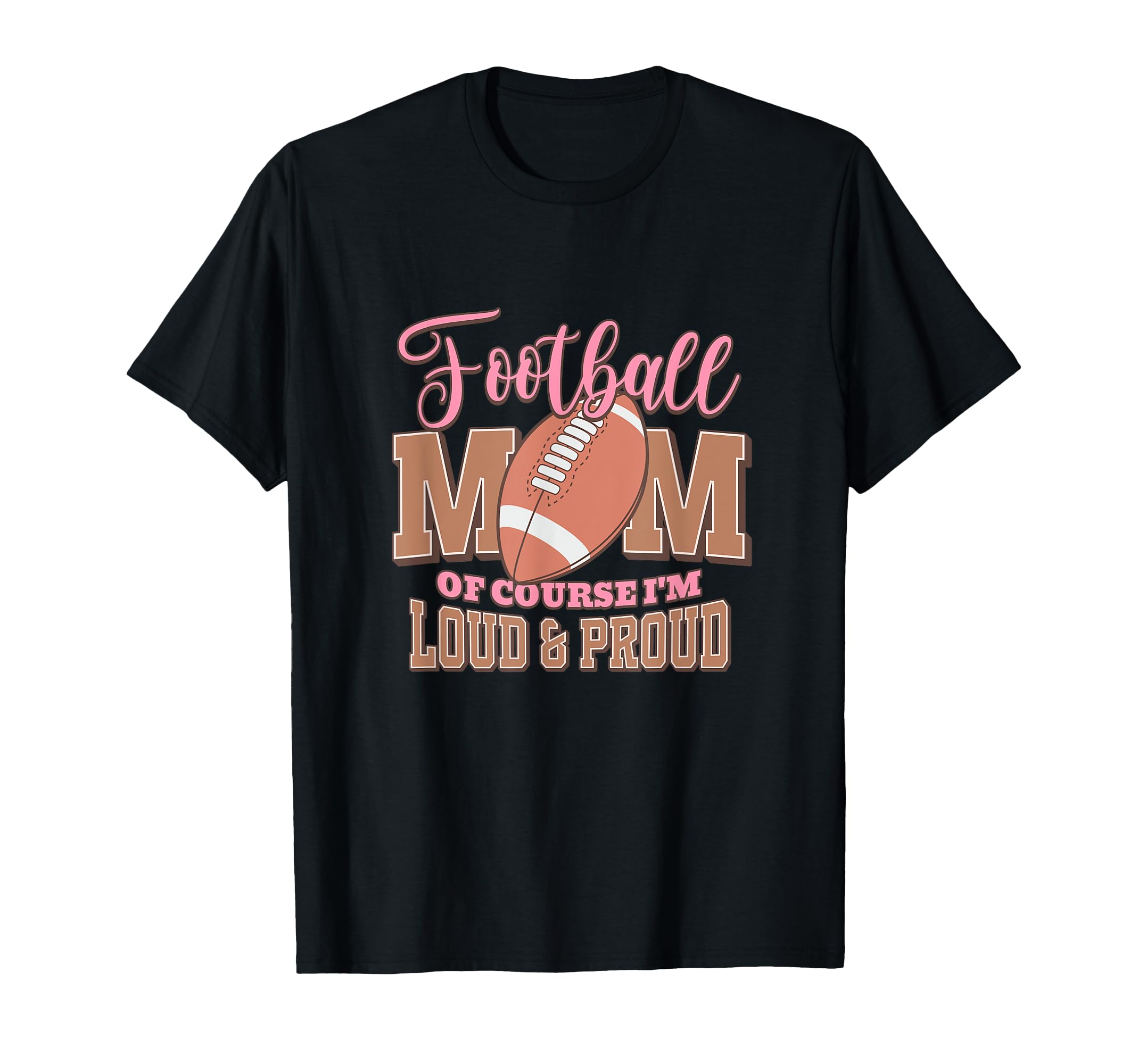 Loud And Proud Soccer Mom Football Mom T-Shirt - Graphic Print Unisex - T-Shirt, Sweatshirt, Hoodie