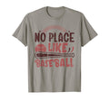 Funny Baseball Mom Dad No Place Like T-Shirt - Custom Art Print for Adults - T-Shirt, Sweatshirt, Hoodie