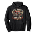 Motorcycle Biker Husband Wife Hoodie - Aesthetic Graphic for Adults - T-Shirt, Sweatshirt, Hoodie