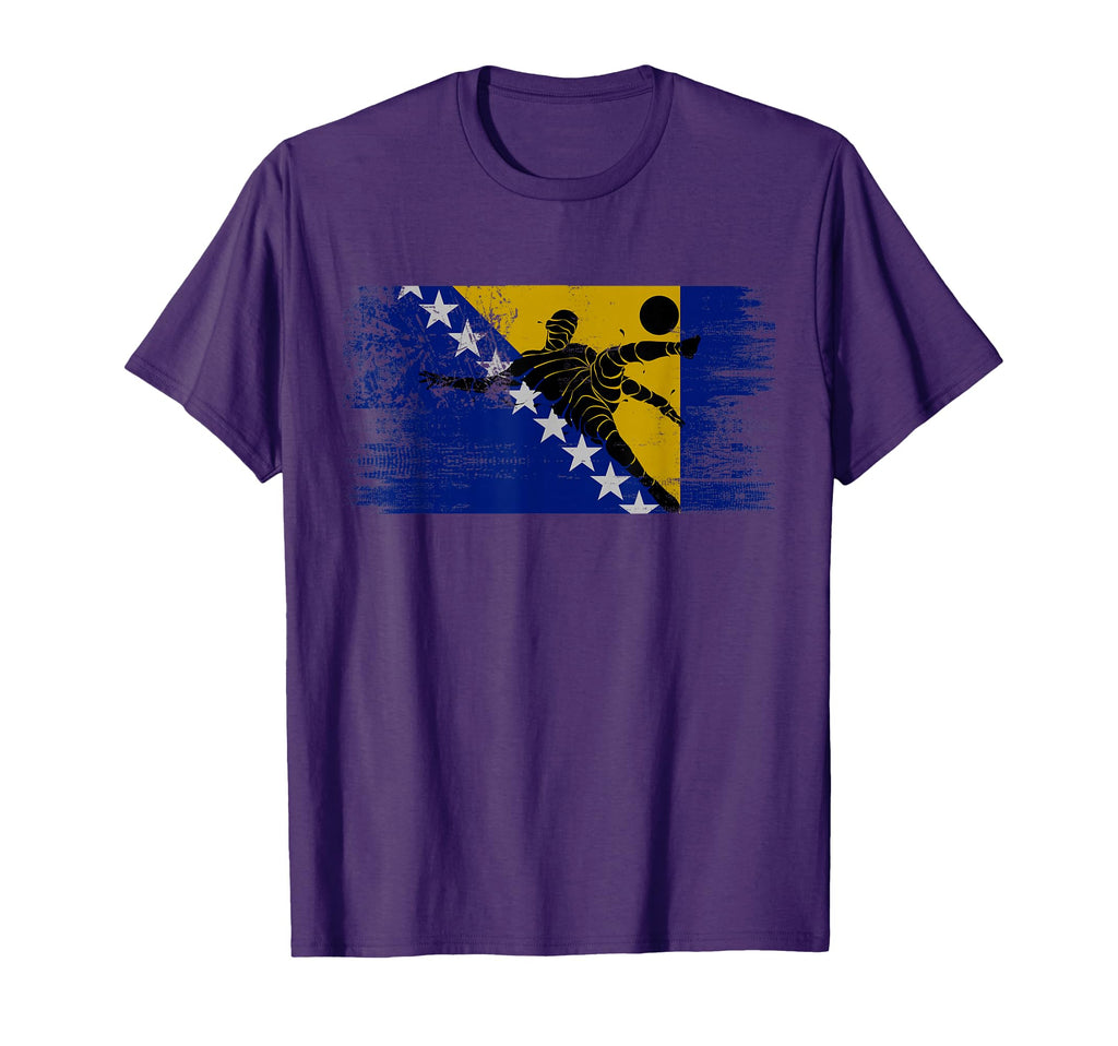 Bosnia Soccer Bosnians Football Bosnia T-Shirt - Aesthetic Graphic Unisex - T-Shirt, Sweatshirt, Hoodie
