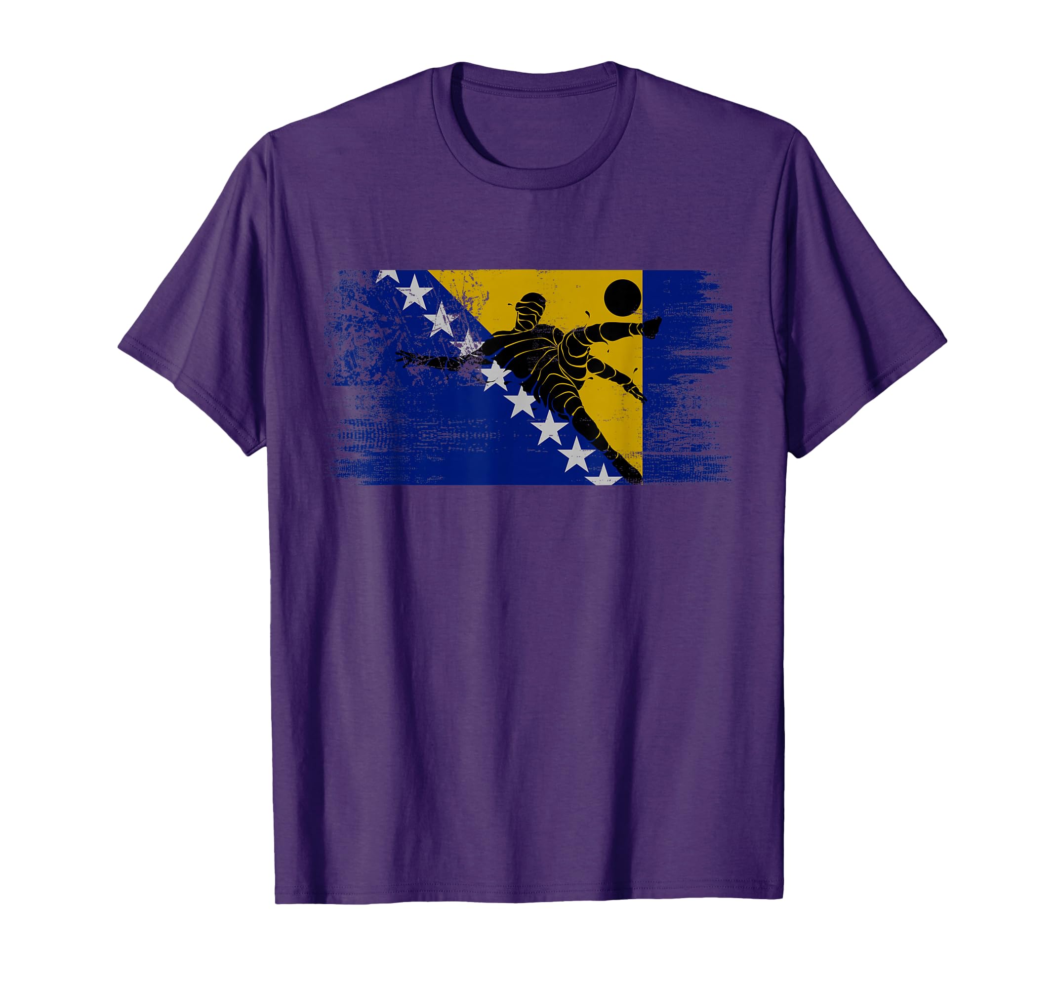 Bosnia Soccer Bosnians Football Bosnia T-Shirt - Aesthetic Graphic Unisex - T-Shirt, Sweatshirt, Hoodie