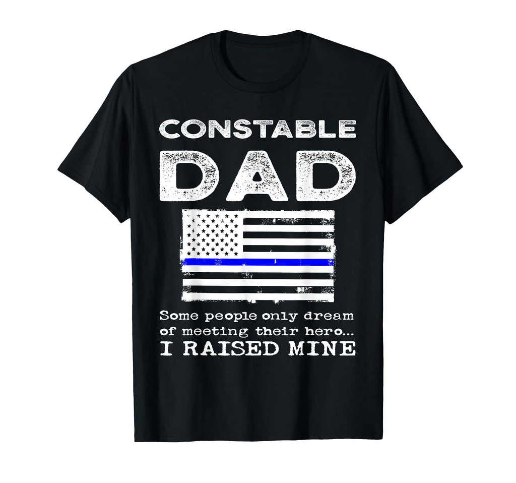 Proud Constable Dad Father Son Daughter T-Shirt - Trendy Graphic Men Women - T-Shirt, Sweatshirt, Hoodie