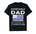 Proud Constable Dad Father Son Daughter T-Shirt - Trendy Graphic Men Women - T-Shirt, Sweatshirt, Hoodie