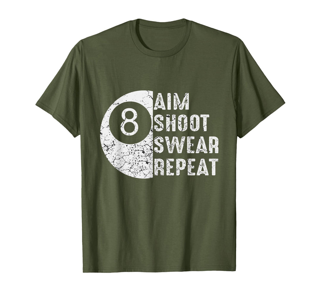 Funny Billard Dad Biliard Snooker T-Shirt - Streetwear Style for Adults - T-Shirt, Sweatshirt, Hoodie
