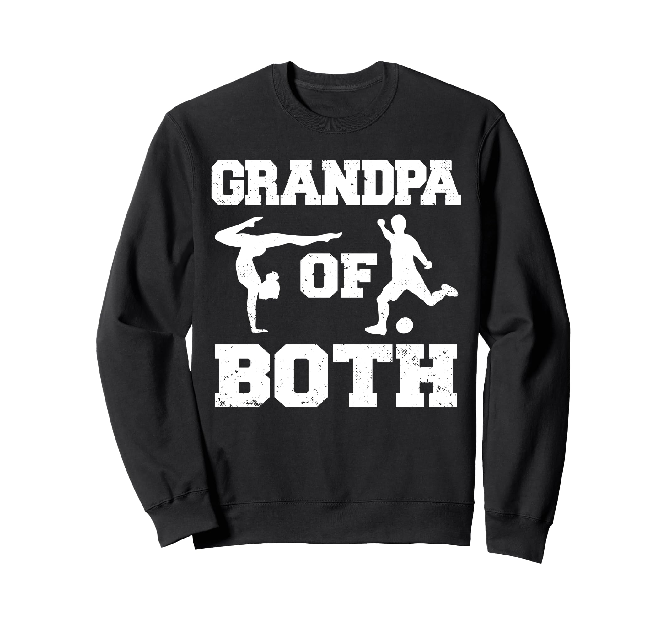 Grandpa Both Funny Soccer And Sweatshirt - Aesthetic Graphic Unisex - T-Shirt, Sweatshirt, Hoodie