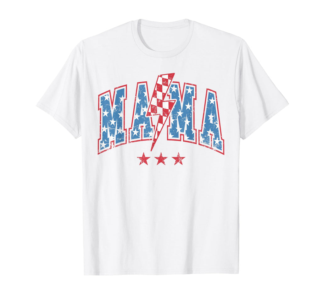 Mama Dada Mini 4Th July American Family T-Shirt - Graphic Print Men Women - T-Shirt, Sweatshirt, Hoodie