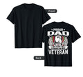 Proud Dad Afghanistan War Veteran T-Shirt - Aesthetic Graphic Unisex - T-Shirt, Sweatshirt, Hoodie